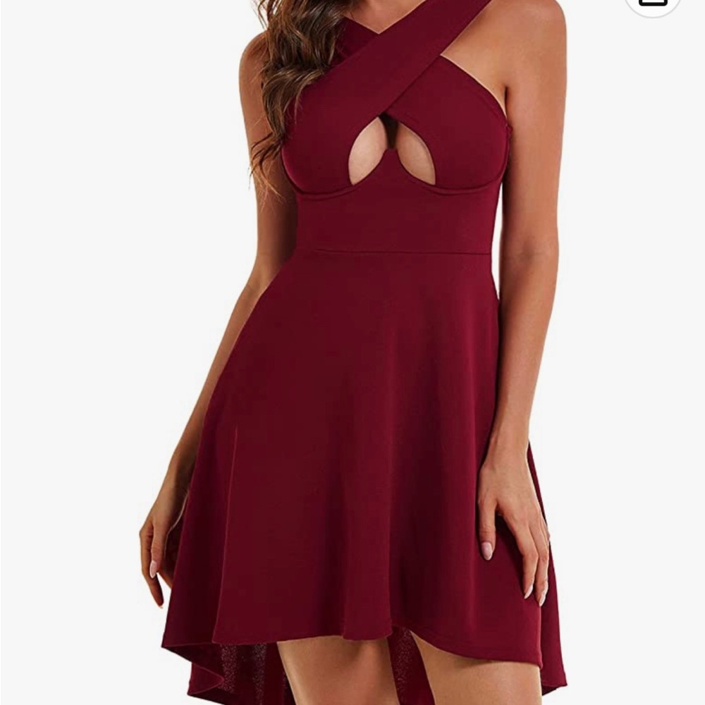 Sexy red dress!
